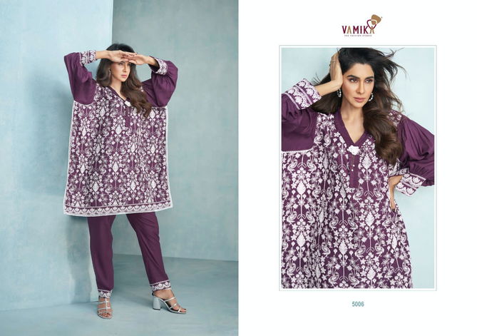 Veera By Vamika Styles Western Top With Bottom Wholesale Shop In Surat
